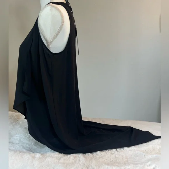 BCBGMAXAZRIA Women's Sleeveless Blouse Black, Size XS - Picture 9 of 10